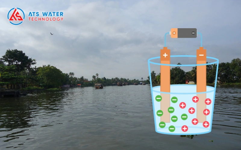 Phương pháp xử lý nước nhiễm mặn bằng cách điện phân